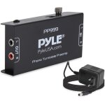 Prampli phono pour platine vinyle - mini pramplificateur phonographe audio stro avec entre / sortie ...