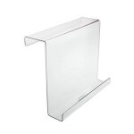 Prsentoir en acrylique transparent pour tablette, livre de tlphone, support de rangement pour bijoux, ...