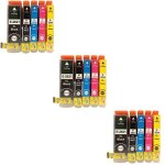Prestige cartridge epson 26xl lot de 15 cartouches d'encre compatible avec imprimante expression premium ...