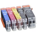 Prestige cartridge pgi - 550xl / cli - 551xl lot de 5 cartouches d'encre compatible avec imprimante canon ... Prestige cartridge pgi - 550xl / cli - 551xl lot de 5 cartouches d'encre compatible avec imprimante canon ...