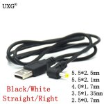 Prise d'alimentation usb 2. 0 type a vers dc 5v avec cble de connexion, 5. 5x2. 5mm, 2. 1x4. 0mm, 1. ...