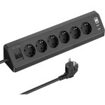 Prise d'angle avec 4 usb(2 type - c), multiprise  6 compartiments avec interrupteur, multiprise de protection ...