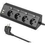 Prise d'angle avec usb, multiprise à 4 prises avec interrupteur, multiprise avec 2 usb et 2 type - c, ... Prise d'angle avec usb, multiprise à 4 prises avec interrupteur, multiprise avec 2 usb et 2 type - c, ...