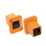 Prise ethernet, module de type d rj45 adaptateur ethernet prise cat6 montage sur panneau femelle / rallonge ...