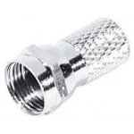 Prise f pour cable coaxial antenne tv et satellite � visser