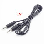 Prise jack audio mle  mle 0. 5m 1m 3. 5mm, connecteurs de rallonge aux, cble aux, couteurs pour ...