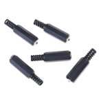 Prise jack audio aux mle 3. 5mm  usb femelle, 5 pices, cordon convertisseur audio stro, adaptateur ...
