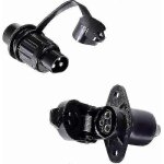 Prise mâle et femelle 3 broches, pour remorque 12 v, connecteur étanche 3 broches mâle et femelle, prise ... Prise mâle et femelle 3 broches, pour remorque 12 v, connecteur étanche 3 broches mâle et femelle, prise ...