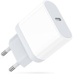 Prise usb c, 20w chargeur rapide replacement for iphone 16 / 16 pro / 16 pro max / 16 plus / 15 / 14 ...