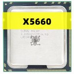 Processeur cpu xeon x5660, 2. 8 ghz, 6 c?urs, 12 threads, 12 mo, 95w, lga 1366