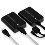 Prolongateur usb 2. 0 60m ethernet rj45 cat5e / 6 pour pc / microphone / webcam, aucun pilote nécessaire, ... Prolongateur usb 2. 0 60m ethernet rj45 cat5e / 6 pour pc / microphone / webcam, aucun pilote nécessaire, ...
