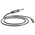 Qed performance - rallonge de c�ble audio - jack st�r�o femelle pour jack st�r�o m�le - 1. 5 m - graphite ...