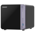 Qnap ts - 432x - 4g serveur de stockage nas tower alpine alpine al - 524 4 go ddr4 qnap qts noir