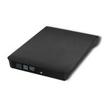 Qoltec enregistreur dvd - rw externe usb 3. 0, lecteur optique, noir