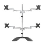 Quad - monitor stand - for up to 32in vesa mount monitors