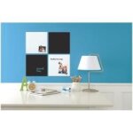 Quartet tableau magn�tique carr�, blanc, 360x360 mm