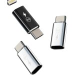 Quewl - 65w adaptateur lightning vers usb c pour iphone(lot de 3) type c mle jack cable android rapide ...