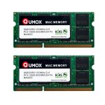 Qumox 16go ( 2x 8go ) 1333mhz ddr3 pc3 - 10600 - pc - 10600 204 broches so dimm cl9 mémoire pour apple ... Qumox 16go ( 2x 8go ) 1333mhz ddr3 pc3 - 10600 - pc - 10600 204 broches so dimm cl9 mémoire pour apple ...