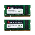 Qumox 2x 2go ddr2 800 pc2 - 6400 pc2 - 6300 2 gb sodimm laptop mémoire d'ordinateur portable pour apple ... Qumox 2x 2go ddr2 800 pc2 - 6400 pc2 - 6300 2 gb sodimm laptop mémoire d'ordinateur portable pour apple ...