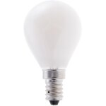 Qxer - ampoule à filament led opal, mini - sphérique p45, 6w / 806lm, culot e14, 4000k Qxer - ampoule à filament led opal, mini - sphérique p45, 6w / 806lm, culot e14, 4000k