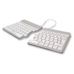 R - go clavier ergonomique split break - clavier - avec indicateur de rupture int�gr� - sans fil - bluetooth ...