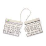 R - go clavier ergonomique split break - clavier - avec indicateur de rupture int�gr� - sans fil - bluetooth ...