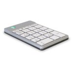 R go clavier num�rique compact break - pav� num�rique - sans fil - bluetooth 5. 0 - blanc