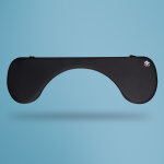 R - go tools accoudoir r - go, ergonomique, sym�trique, avec d�coupe abdominale, mousse souple, noir. ...