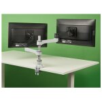 R - go tools bras d'�cran r - go zepher, bras r�glable pour moniteur double, 100% circulaire, capacit� ...