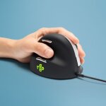 R - go tools souris ergonomique r - go he break avec logiciel de pause, gaucher, grand (longueur de la ...