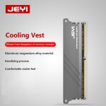 Radiateur de m�moire ddr2 / ddr3 / ddr5 / pad en alliage d'aluminium de magn�sium anodis� givr�, avec ...