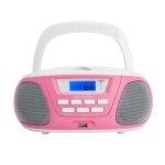 Radio - cd bluetooth mp3 aiwa bbtu300pk 5w rose blanc