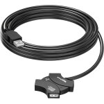 Rallonge de câble usb actif 2. 0 avec usb hub a 4 ports et jeu de puces d'extension - cordon usb mâle ... Rallonge de câble usb actif 2. 0 avec usb hub a 4 ports et jeu de puces d'extension - cordon usb mâle ...