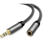 Rallonge jack audio 3 mtres, nylon tress jack stro cble 3. 5mm mle vers femelle d'extension cble ...