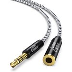 Rallonge jack audio stro, 3m cble auxiliaire 3. 5mm mle vers femelle, cble d'extension audio pour ...