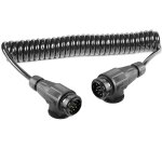 Rallonge remorque 13 broches 3. 5m 12v cbles d'extension pour remorques 13 - 13 broches prise prcbl ...