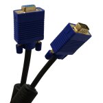 Rallonge svga hd15 connecteur or et ferrite 1. 80m
