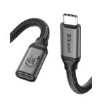 Rallonge usb c 2m mâle vers femelle, 20gbps usb 3. 2 gen 2x2, câble usb c 240w 48v / 5a, 5k@60hz, 4k@144hz, ... Rallonge usb c 2m mâle vers femelle, 20gbps usb 3. 2 gen 2x2, câble usb c 240w 48v / 5a, 5k@60hz, 4k@144hz, ...