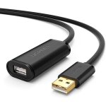 Rallonge usb cble extension usb 2. 0 mle vers femelle avec amplificateur compatible avec manette ps4 ...