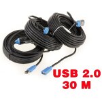 Rallonge usb a (m�le femelle) - amplifiee longueur 30 m - haute qualite longueur 30 m - haute qualite ...