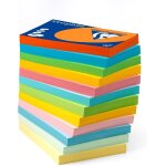 Ramette 500 feuilles papier 80g a4 210x297 mm certifié fsc rose Ramette 500 feuilles papier 80g a4 210x297 mm certifié fsc rose