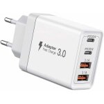Rapide chargeur 40w pd & usb a chargeur usb c secteur rapide prise type c mural adaptateurs de quick ...