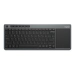 Rapoo - clavier - avec pavé tactile - sans fil - 2. 4 ghz Rapoo - clavier - avec pavé tactile - sans fil - 2. 4 ghz