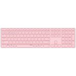 Rapoo e9800m clavier universel bluetooth qwerty rose