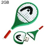 Raquette de tennis cl� usb - 16gb stockage portable par