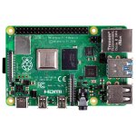 Raspberry pi 4 model b carte de d�veloppement bcm2711 1, 5 mhz