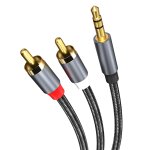 Rca vers 3. 5mm aux c�ble c�ble jack 3. 5mm vers 2 rca m�les - rca y r�partiteur - adaptateur prise casque ...