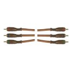Real cable avs - cble vido - vido composante - rca (m) pour rca (m) - 5 m - double blindage