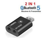 R�cepteur et transmetteur audio sans fil, bluetooth 5. 0, 2 en 1, rca, jack 3. 5mm, aux, musique st�r�o, ...