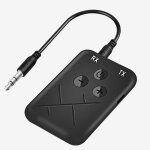 Rcepteur / transmetteur stro 2 en 1 compatible bluetooth aptx, sans fil, audio aux, adaptateur jack ...